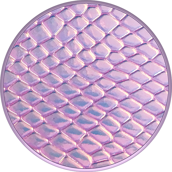 PopSocket Iridescent Snake Swappable PopGrip - Black